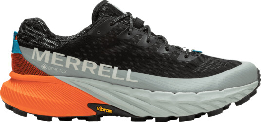 Merrell Men's Agility Peak 5 GORE-TEX 43.5, Black/Tangerine