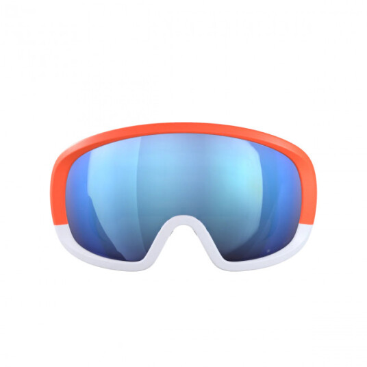 POC Fovea Mid Clarity Comp+, Skibriller, Flourescent Orange/Hydrogen White/Spektris Blue