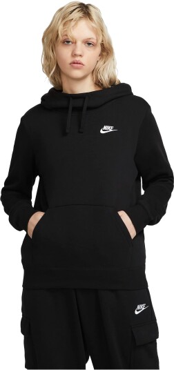 Nike Sportswear Club Fleece Dame Black/White M