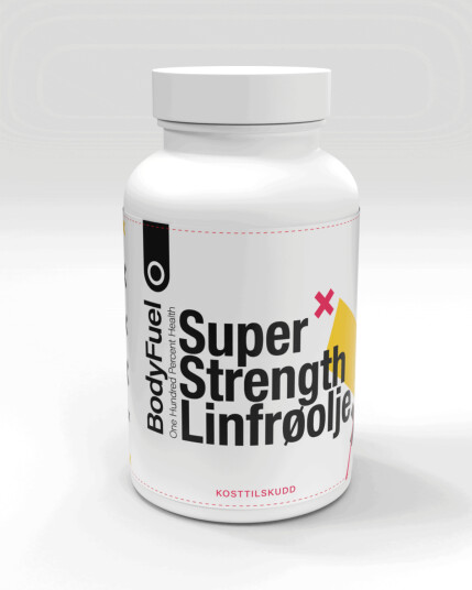 BodyFuel Super-Strength Linfrøolje 360x500mg