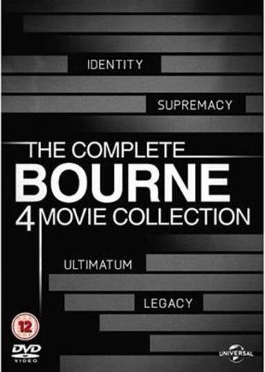 The Complete Bourne 4 Movie Collection DVD