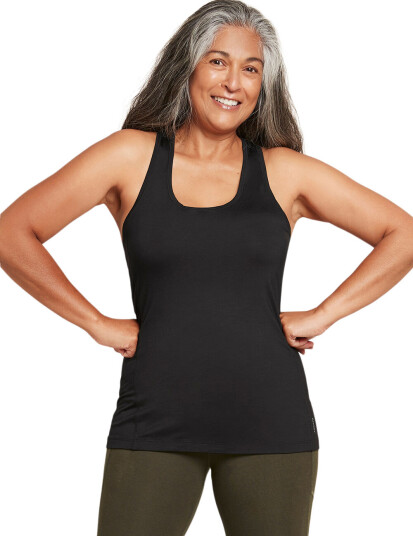 Boody Sports Tank Top Dame Sort - 1 Stk