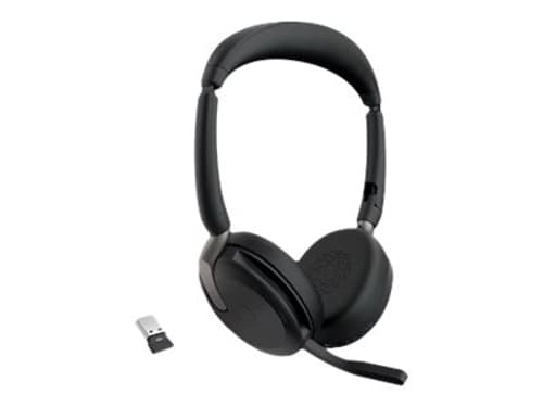 Jabra Evolve2 65 Flex Hodesett Usb-a Optimert For Uc Stereo Svart