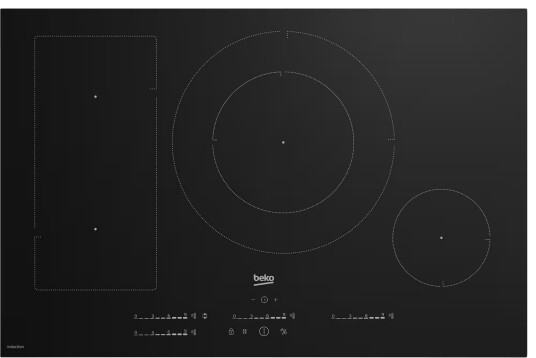 Beko induksjonstopp HII84700UFT, innebygget