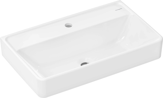 Hansgrohe Xanuia Q Vegghengt Servant 65x39 cm m/1 bl.hull u/ol Hvit