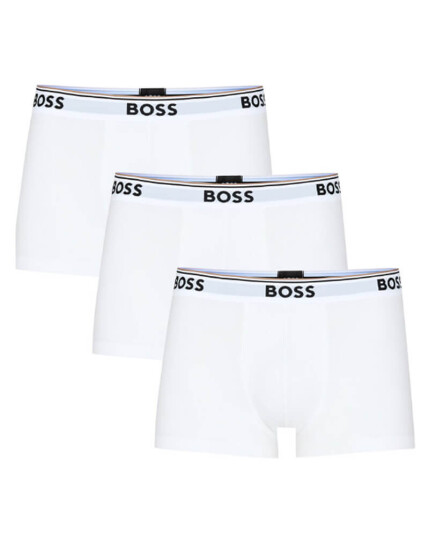 Boss Hugo Boss 3-pack Boxer Trunks White - Str . M 3 stk .