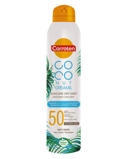 Carroten Suncare Dry Mist Spray SPF 50 200 ml