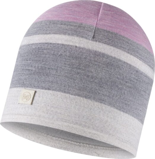 Buff Merino Move Beanie OneSize, Light Grey