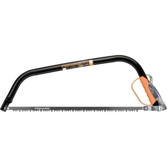 Fiskars 1000615, Buesag, Tre, Svart, Oransje, 215 mm, 70 cm, 650 g