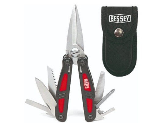 Bessey Dbst, Rustfritt Stål, Svart, Rød, Sølv, 17,5 Cm, 360 G, 5,5 Cm