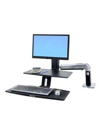 Ergotron WorkFit-A with Suspended Keyboard Single LD