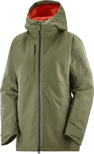 Salomon Women's Bashley Puff Jacket L  Olive Night