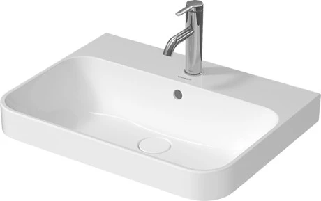 Duravit Happy D.2 Plus Servant 600x460 mm, u/bl. hull. Hvit, WG