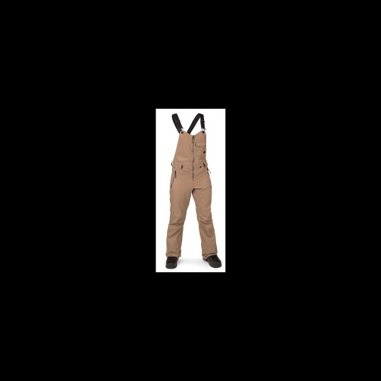 Volcom Swift Bib Overall Coffee - M