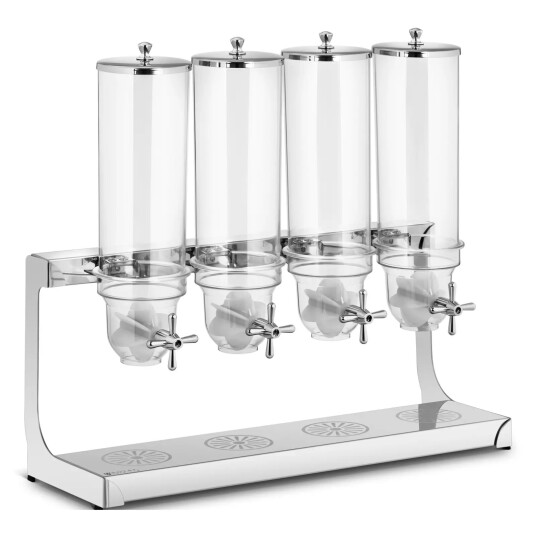 Royal Catering Frokostblanding-dispenser - 4 x 3.5 L - 4 beholdere 10011388