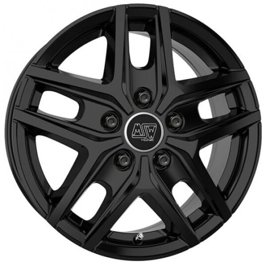 Msw 40 Van Gloss Black 6.5x16 5x118 ET65 B71.1