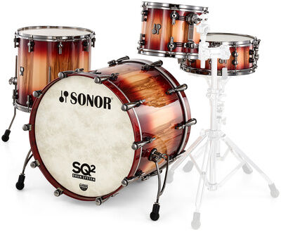 Sonor SQ2 1up1down Candy Rød over AM