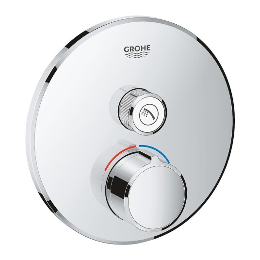 Grohe Grohtherm SmartControl termostat For innbygging, 1 uttak, Krom