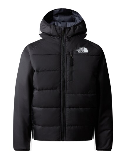 The North Face Reversible Perrito Jacket Boy TNF Black (Storlek XL)