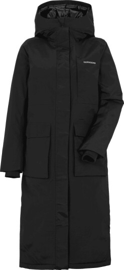 Didriksons Women's Leya Parka Long 3 48 , Black