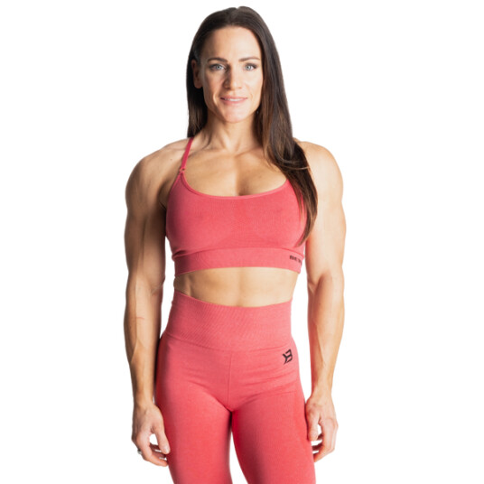 BETTER BODIES WOMEN Better Bodies Astoria sml short bra, rød sportstopp, OUTLET