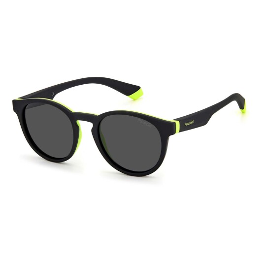 Polaroid Kids Sunglasses Black Yellow 20487271C45M9