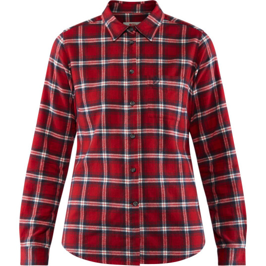 Fj�llr�ven Women's �vik Flannel Shirt R?d S Woman