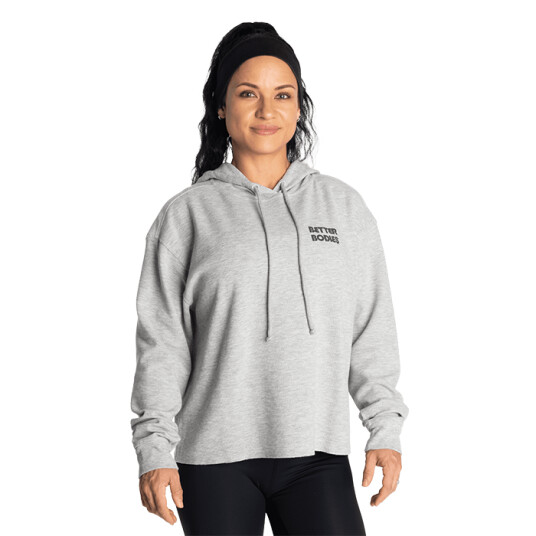 Empowerød Thermal Sweater, Light Grey Melange Grå Small