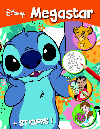 Disney - Megastar Colouringbook - Disney Classic