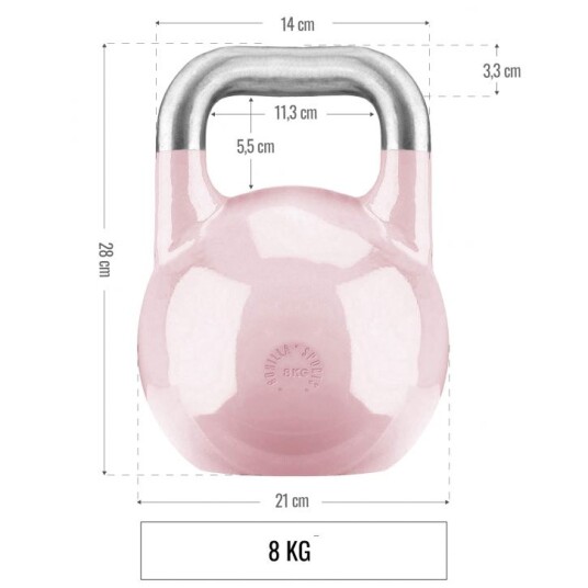 Gorilla Sports Kettlebell Competition Pro