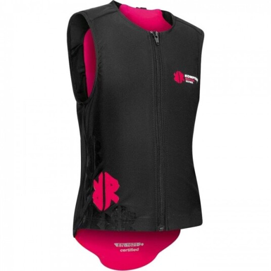 Komperdell Junior Super Eco Vest, Ryggplate, Junior, Pink S