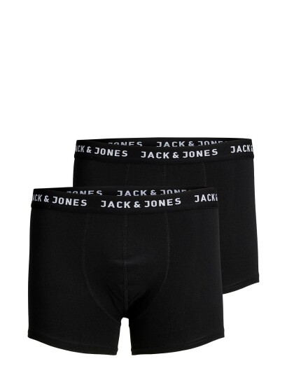 Jack & Jones Jacjon Trunks 2 Pack Noos Black Jack & J S BLACK S , M , L , XL