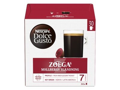 Nescafé Dolce Gusto Zoégas Mollbergs Big Pack