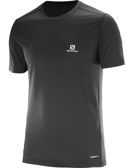 Salomon X Wool S/S Tee M Black (Storlek L)