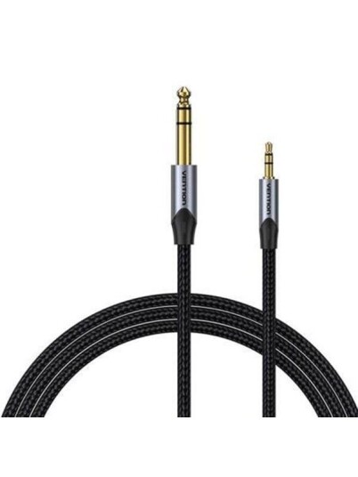 Vention Audio Cable 3.5mm to 6.35mm 1m gray