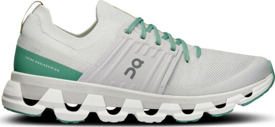 On Men's Cloudswift 3 White - Green 47.5, White - Green