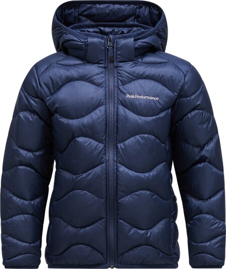 Peak Performance Helium Down Hood Jacket Junior Blue Shadow 130