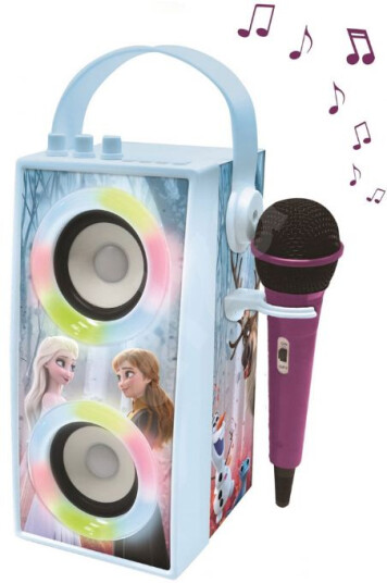 Lexibook Frost Bluetooth-Høyttaler Med Mikrofon Disney Frozen Karaokemaskin 84350