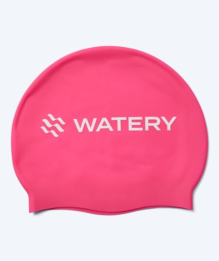 Watery badehette til junior  6-12  - Signature - Rosa - Badehetter - Unisex