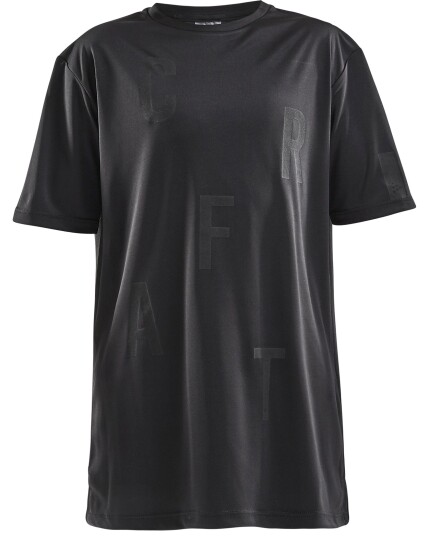 Craft Focus Long Tee JR Black (Storlek 146/152)