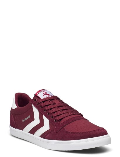 Hummel Slimmer Stadil Low Red Hummel CABERNET 37,38,39,40,41,42,43,44,45,46