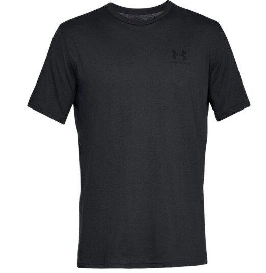 Under Armour Men's Sportstyle Left Chest Shortsleeve XL, Black