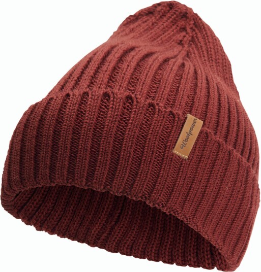 Woolpower Beanie Rib Rust Red OneSize