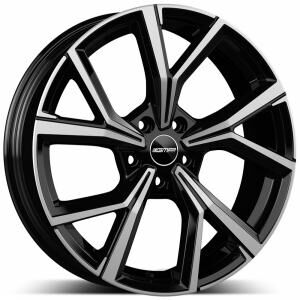 GMP Mentor Black Machined Face 8x18 5x108 ET42 B73.1