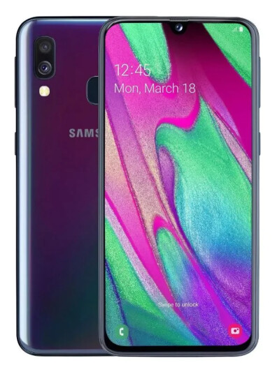 Samsung Galaxy A40 64GB svart