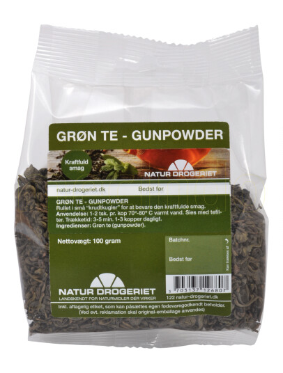 Natur Drogeriet Natur-Drogeriet Grønn Gunpowder Te - 100 g