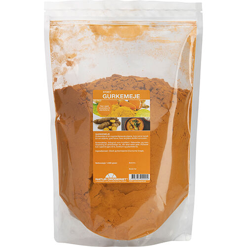 Natur Drogeriet Natur-Drogeriet Gurkemeie Malt 1 Kg