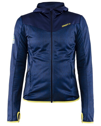 Craft Ski Team Jersey Jacket W Maritime (Storlek XS)