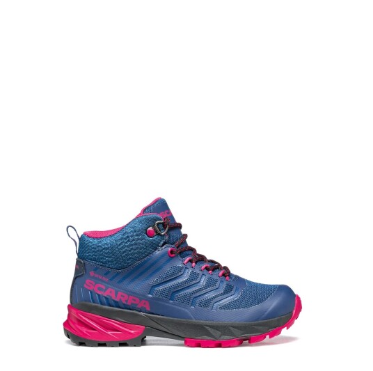 Scarpa Rush Mid Kid GTXblue/fuxia EU 25