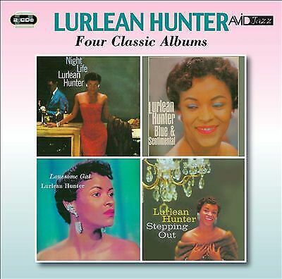 MediaTronixs Lurlean Hunter : Four Classic Albums: Night Life/Blue & Sentimental/Lonesome Pre-Owned